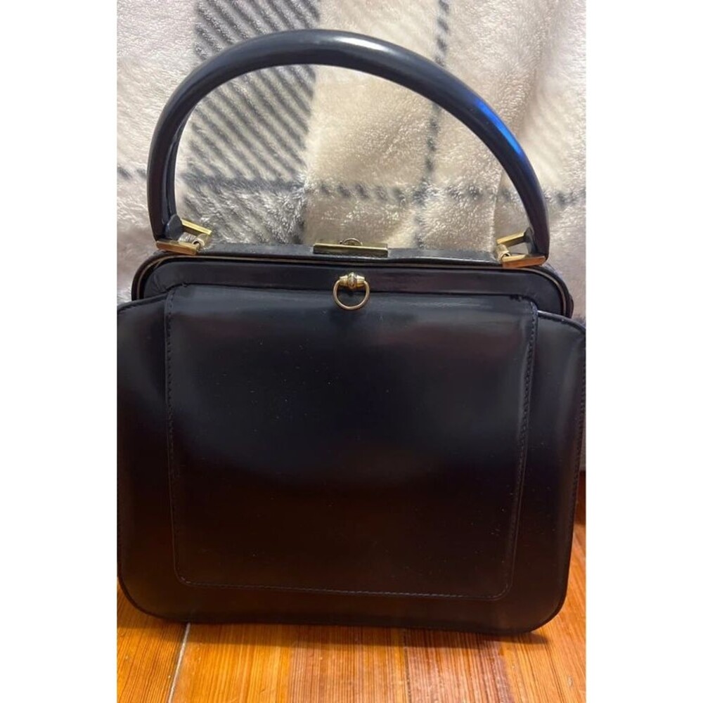 Vintage DoFan French Leather handbag